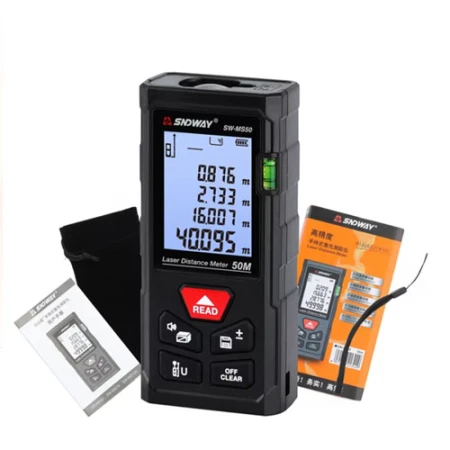 Thước Đo Khoảng Cách Laser Sndway SW-MS50